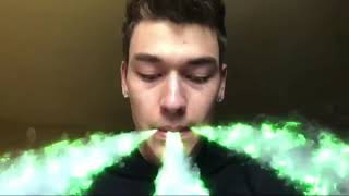 Slow mo vape trick