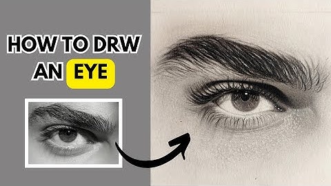 Realistic Eye Drawing with Graphite Pencil – Easy Tutorial for Beginners