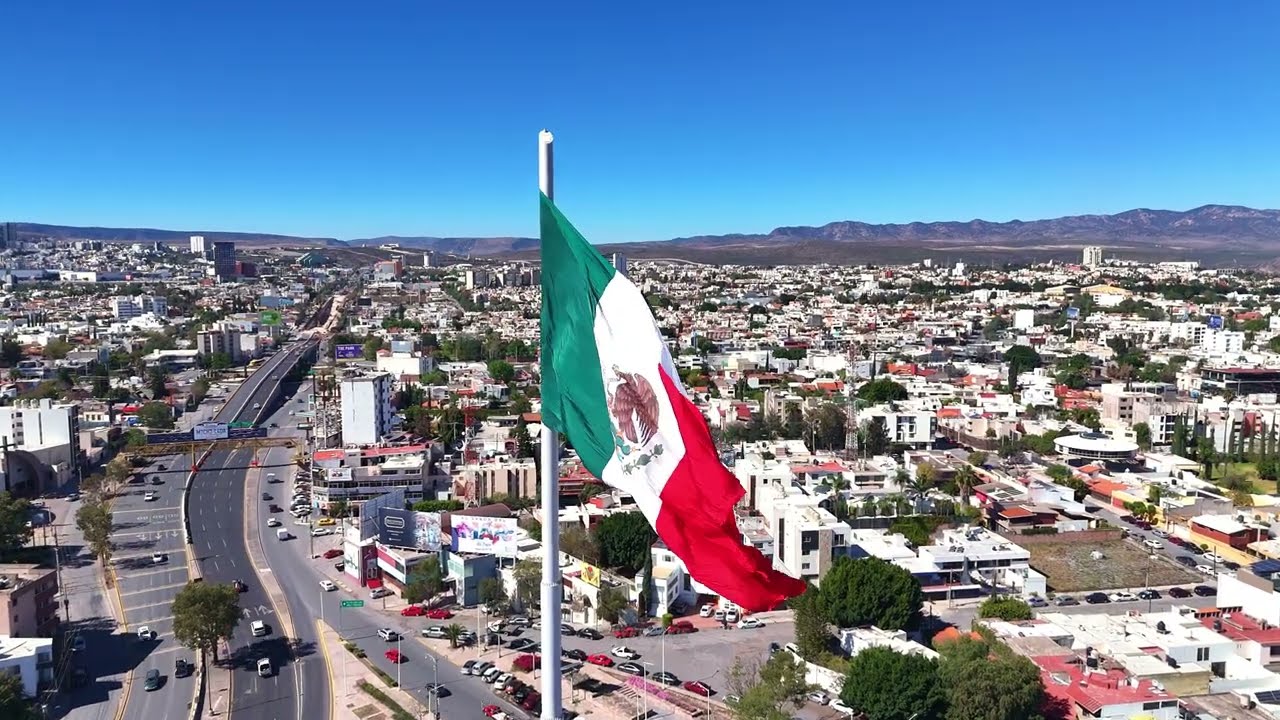 La Bandera de México, la más hermosa del mundo | The Mexican flag | San Luis Potosi | byFrenkie