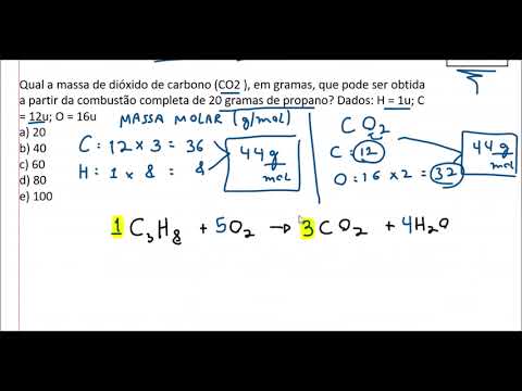 Vídeo: Quando o propano queima qual é o produto?