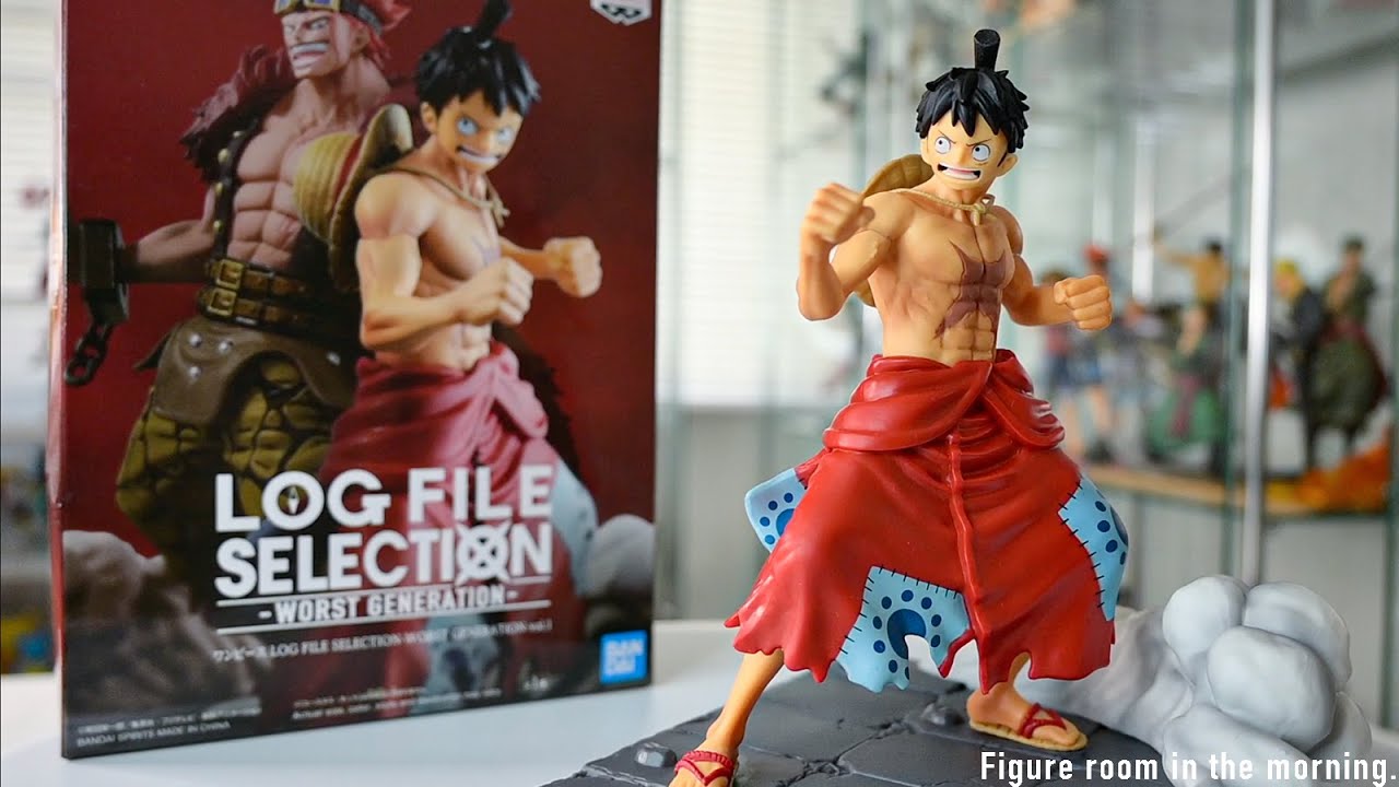 Monkey D Luffy Figure One Piece Log File Selection Worst Generation Vol 1 Unboxing And Review Youtube