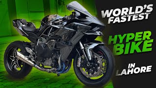 KAWASAKI H2R IN LAHORE | ZS MOTOVLOGS |