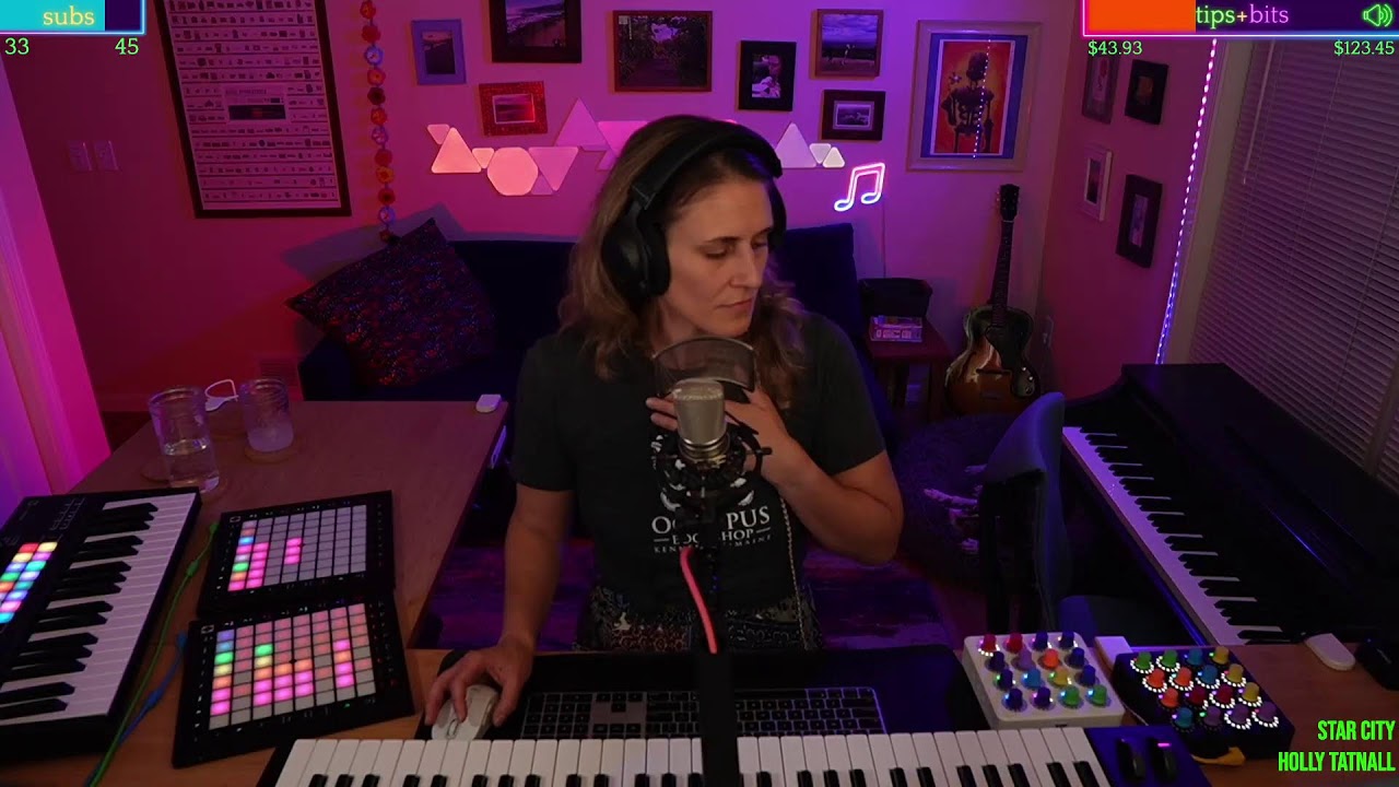 ⭐️ building songs in real time | live looping