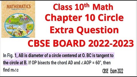 AB is a diameter of circle with center O. BC Tangent to a circle at B angle AOP = 60. Find angle C