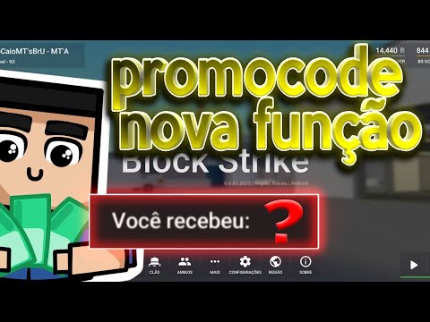 BsGold Grátis! 14 NOVOS PROMOCODE NO Block Strike 2020 