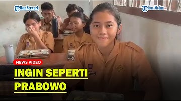 Siswa di Medan Ingin Jadi Presiden setelah Santap MBG Menu Nasi Goreng