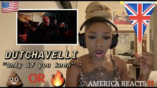 AMERICAN REACTS to UK DRILL RAPPER‼️ Dutchavelli- Only If You Knew 🇬🇧