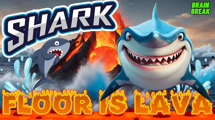 SHARK FLOOR IS LAVA GAME FOR KIDS | SHARK WEEK DANCE CHALLENGE | DANCE GAME | KIDS VIDEOS FOR KIDS