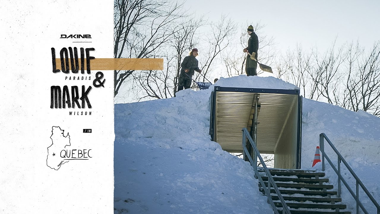 Louif Paradis and Mark Wilson in Quebec