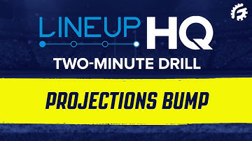 ROTOGRINDERS LINEUPHQ 2 MINUTE DRILL - PROJECTIONS BUMP