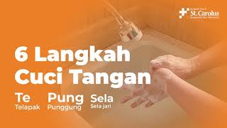 Cara mencuci tangan yang baik dan benar