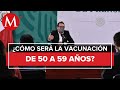 Vacunación para personas de 50 a 59 años tendrá criterios de prioridad: Ssa