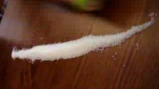 Jonesy sniffing sugar