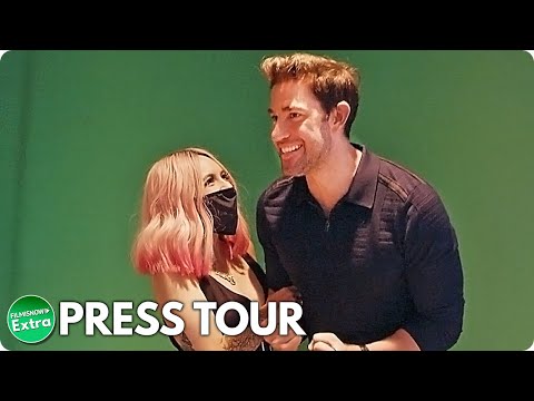 A QUIET PLACE PART II | John Krasinski Press Tour 2021