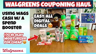 WALGREENS HAUL/ Easy all digital deals / Learn Walgreens Couponing