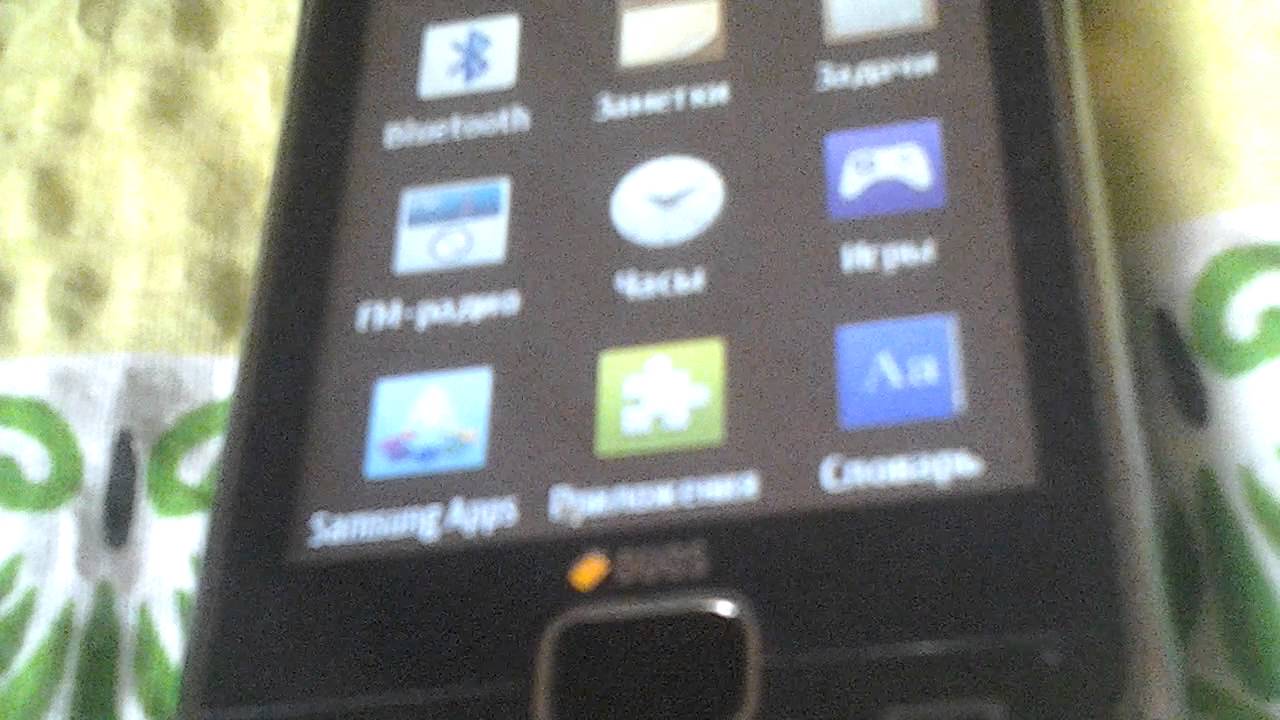 Описание телефона samsung GT C3312