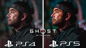 Ghost of Tsushima PS4 vs PS5 Graphics Comparison