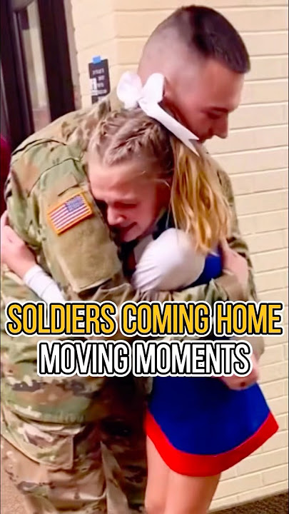 Soldiers coming home #surprise #emotional #familylove  #amazing #comingback