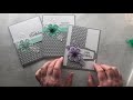 Use your 6x6 paper stash - card layout ideas - Pretty Perennials