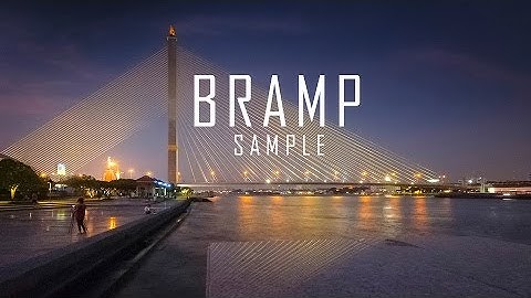 Sample Time-lapse Bramping by RIX XE Motion Control Slider