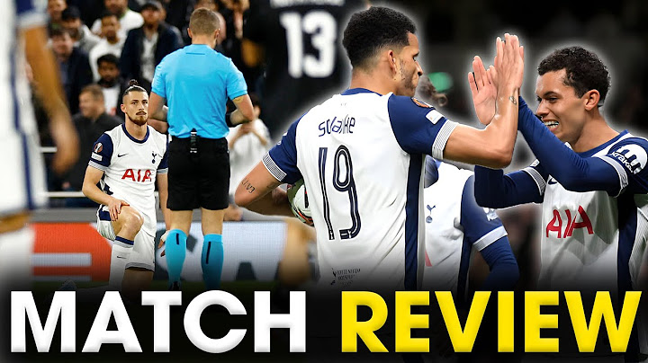 A Big Win In Chaotic Europa League Opener! Tottenham 3-0 Qarabag [MATCH REVIEW]