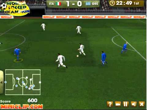 World Soccer champion Miniclip Gameplay Part - YouTube