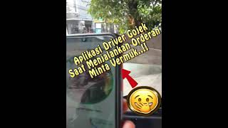 Aplikasi Gojek Driver Minta Vermuk Saat Menjalankan Order #Short
