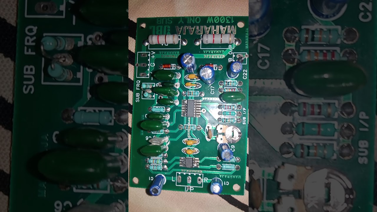 JBL 1300W SUBWOOFER BOARD YouTube