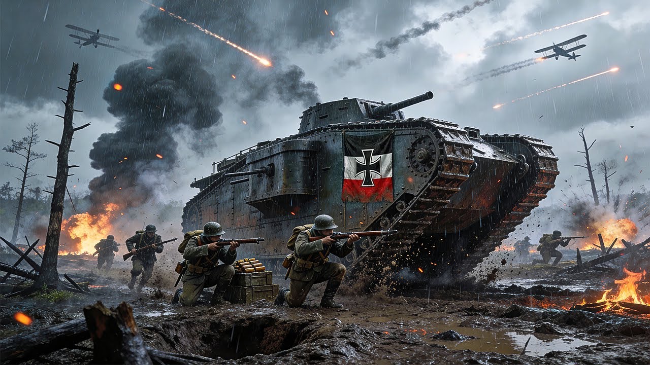 CELÁ první světová válka z německé perspektivy | Dokument