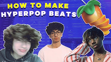 HOW TO MAKE HYPERPOP BEATS FOR GLAIVE & MIDWXST| FL STUDIO TUTORIAL