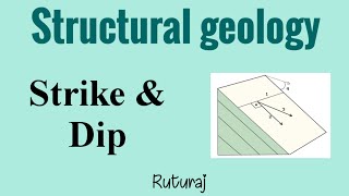 Strike & dip| Structural Geology| By Ruturaj|