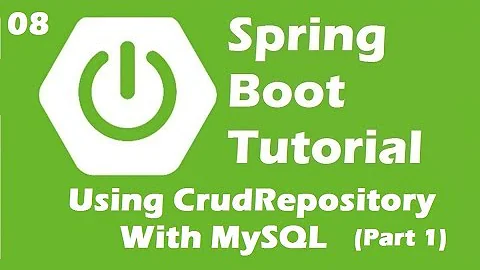 Spring Boot Using Crud Repository Part - 1 | Select Operations