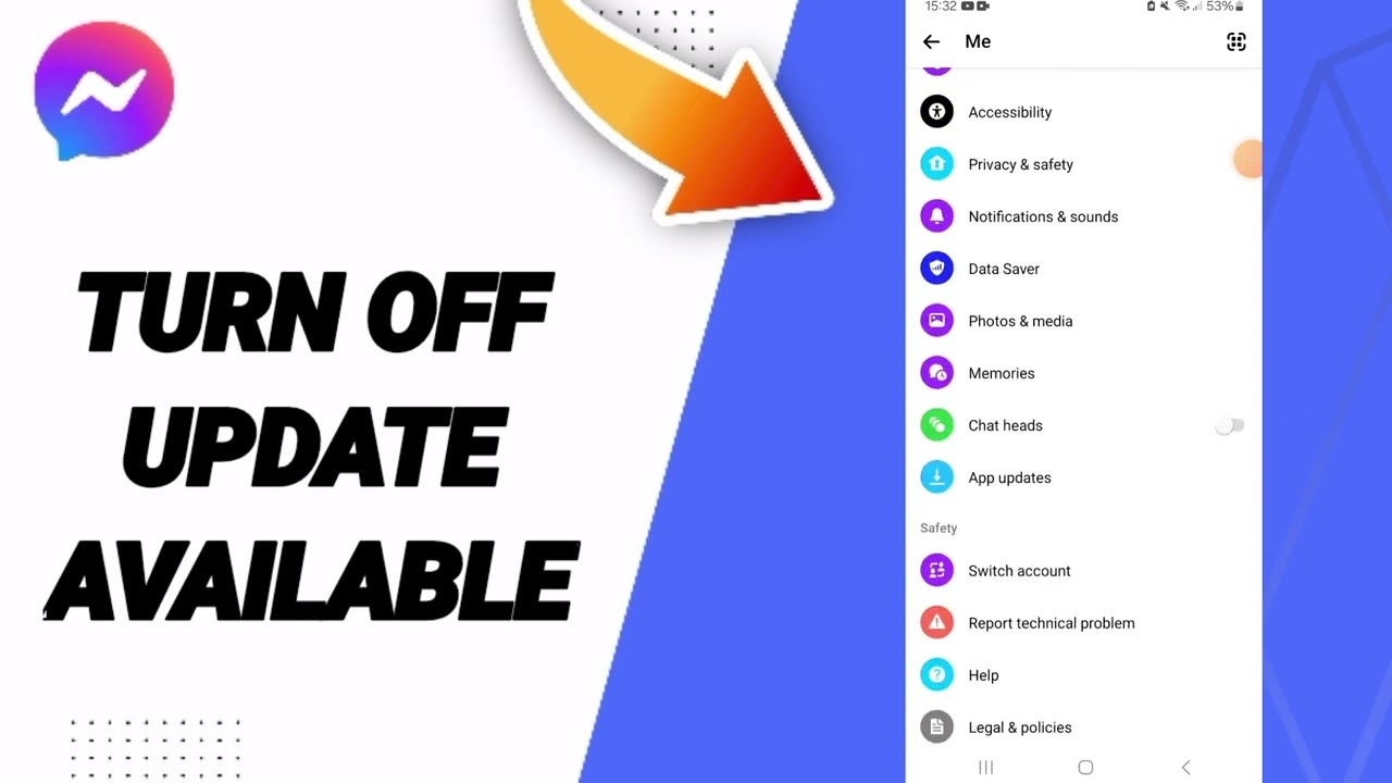 How To Turn Off Update Available On Facebook Messenger App 2025