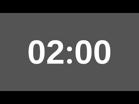 2 Minute Timer - 120 Second Countdown