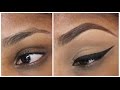 Eye Brow tutorial with and with out concealer