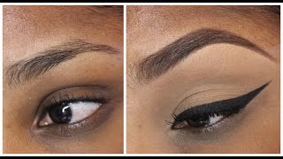 Eye Brow tutorial with and with out concealer screenshot 4