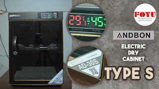 Andbon AD-50S - Electric Dry Cabinet 50 Liter - Tanpa Packing Kayu