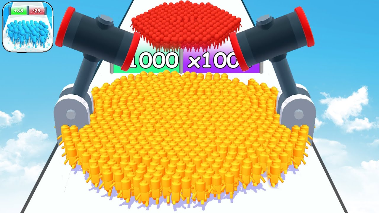 Satisfying Mobile Gamer Count Masters Top Free Gameplay (Android,iOS) Walkthrough All Levels Update