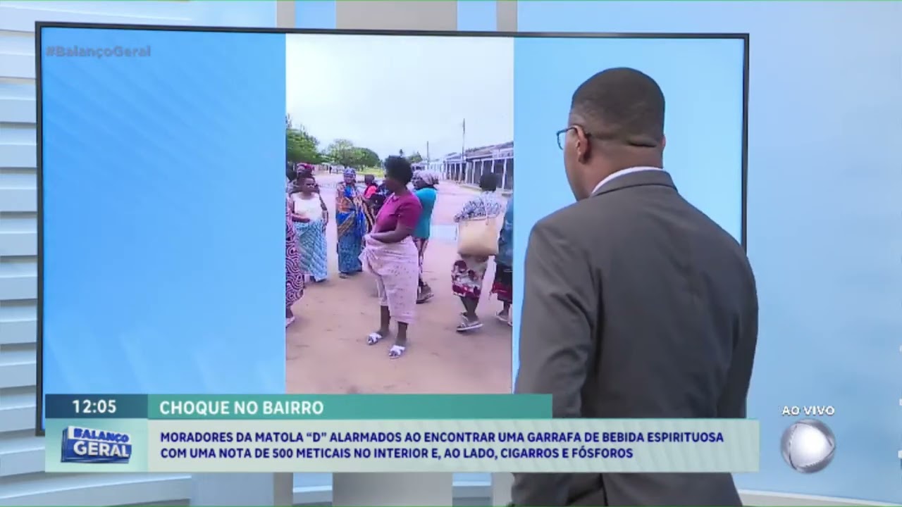 #BalançoGeral: Garrafa de bebida alcóolica que continha nota de 50mt levanta crenças de superstição