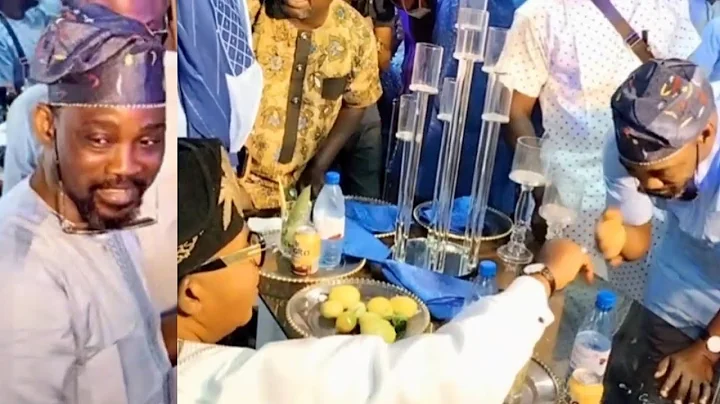 ALABI PASUMA STORM ENIOLA AND WASIU WEDDING IN STYLE BOW TO GREET VETERAN.ACTOR OGA BELLO