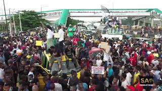 End SARS Protest In Lagos Lagos Nigeria #EndSARS #EndPoliceBrutality
