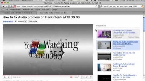 Acer Aspire One D250 Running Mac OS X 10.6.3