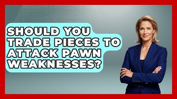 Should You Trade Pieces To Attack Pawn Weaknesses? - The Chess Codex