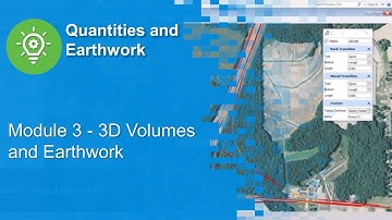 Module 3 - 3D Volumes & Earthwork