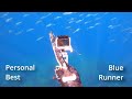 Personal best blue runner  spearfishing malta