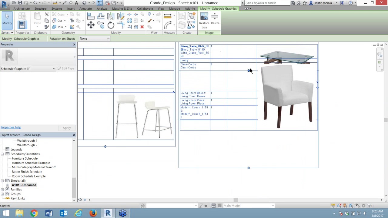 From AutoCAD to Revit: Displaying Images on Your Furniture 