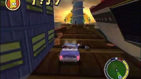 The Simpsons Hit & Run Part 11 Live Casual Walkthrough PC PS2 PS3