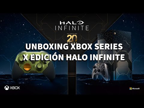 Unboxing Xbox Series X Edición Halo Infinite