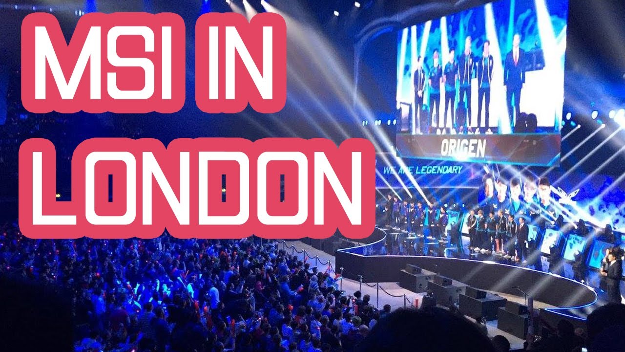 London to host League of Legends MSI 2023 - sources
