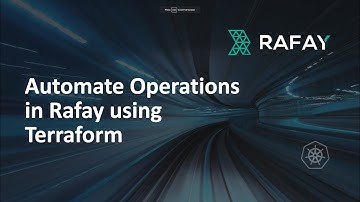 Use Terraform to manage resources in your Rafay Org